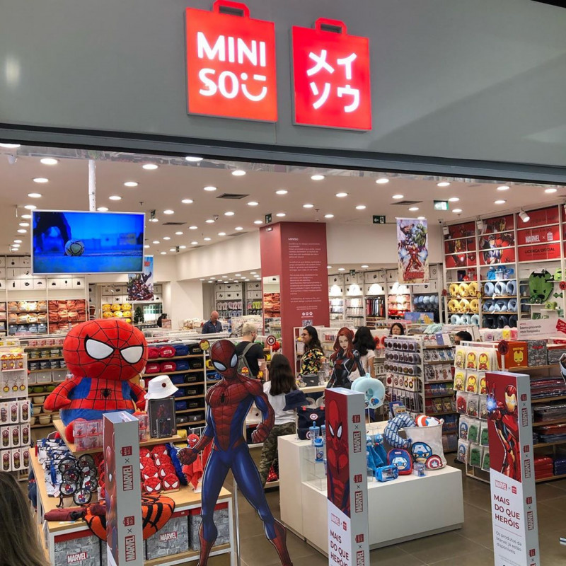 Você está visualizando atualmente Miniso de Brasília inaugura nesta semana com coleção da Marvel