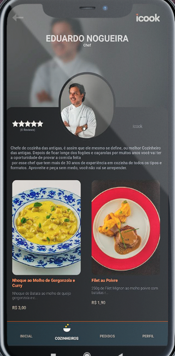 Leia mais sobre o artigo icook: nova plataforma de delivery conecta chefs e amantes da boa comida