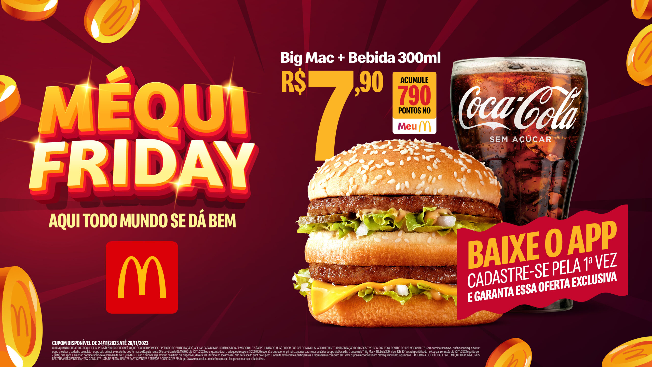 Leia mais sobre o artigo McDonald’s promete a maior Méqui Friday da história