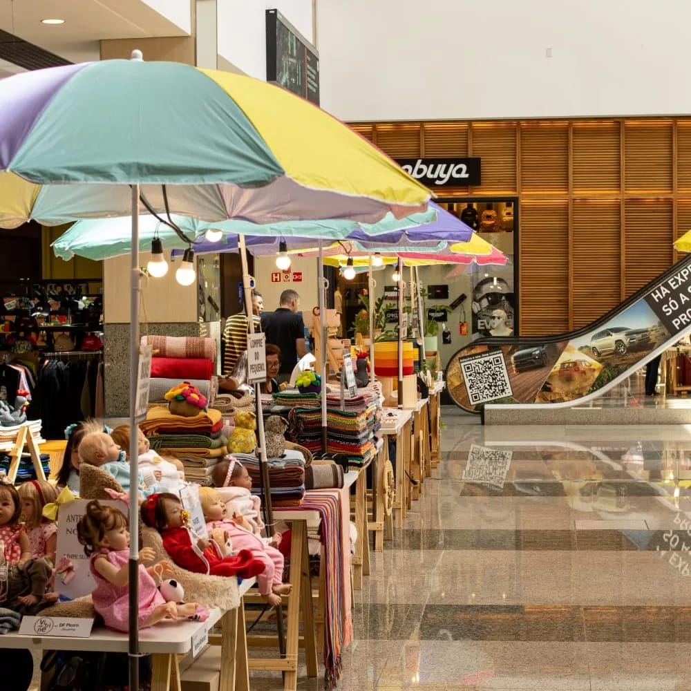 No momento você está vendo Feira Vitrine Autoral invade o DF Plaza Shopping com diversas atividades para a família